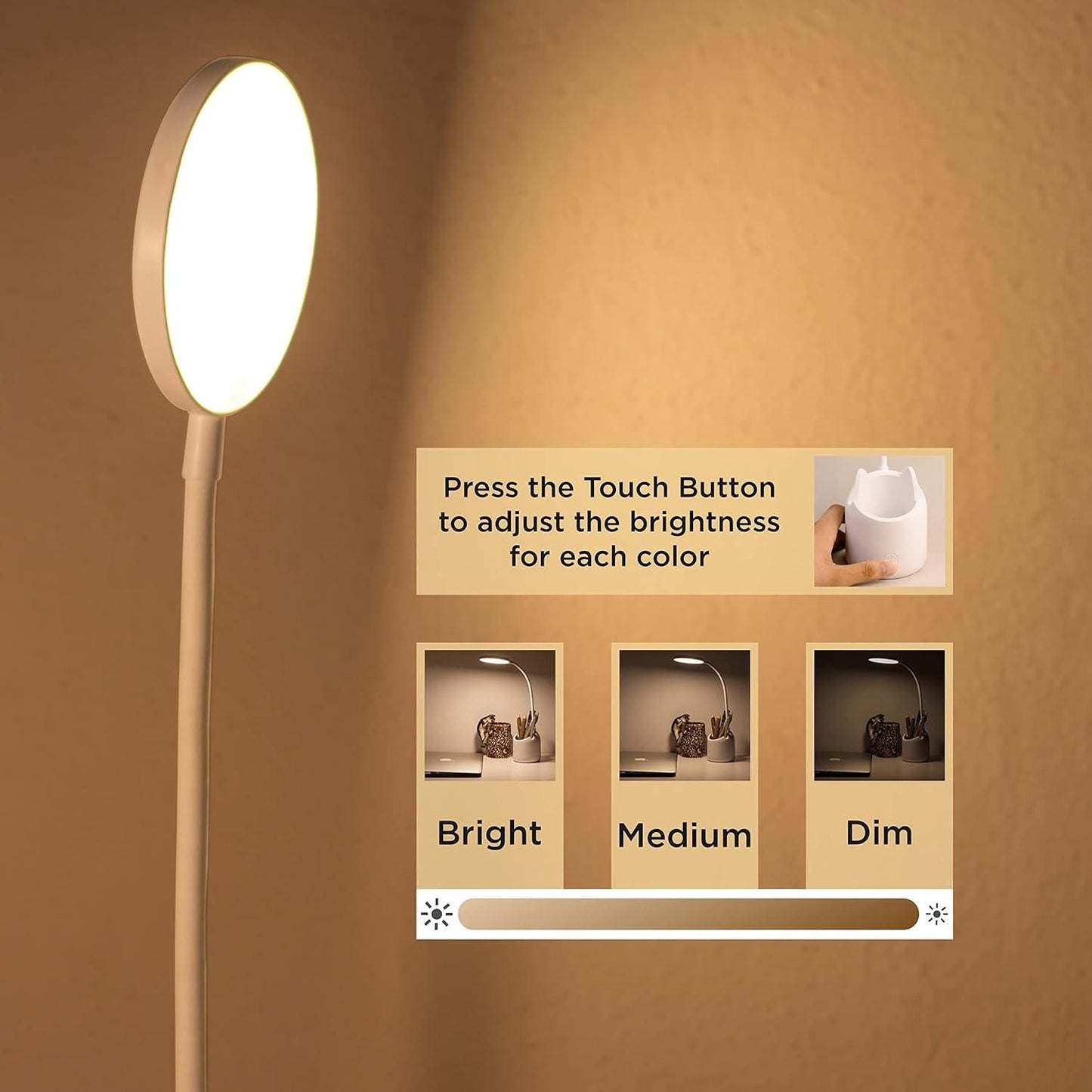 Desk lamp With Pen Holder